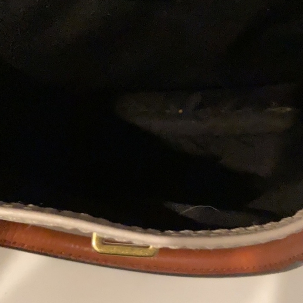 Fossil Ryder Color Block Leather Satchel Purse - image 3